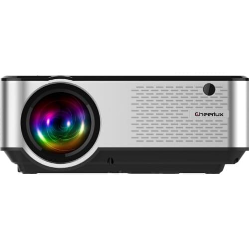 Cheerlux HD Projector with 2800 Lm Video Projector 1080P Proyector Smart Beamer Home Theater Projectors Big Screen Mini 4K