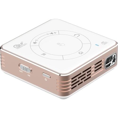 DLP C99 4K Projector Android 9.0 DDR4 2GB 16GB Mini Portable LED Projector 5G Wifi Bluetooth 3D Home Cinema Proyector Vs P10 P11