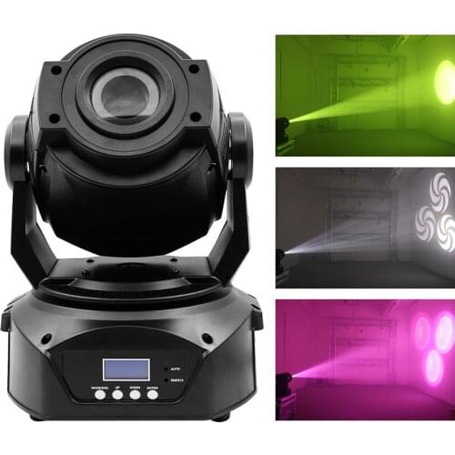 Lyre LED 90W Moving Head Spot Stage Lighting 16 Dmx Channel Hi-Quality With Prism And Focus Beam Effect For DJ Party