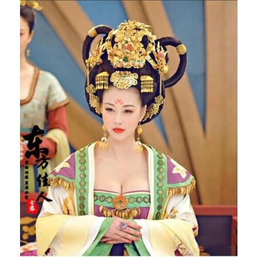 TV Drama Legend of Tang Empress Wu Meiniang Actress Empress Yang Costume Gorgeous Actual Product
