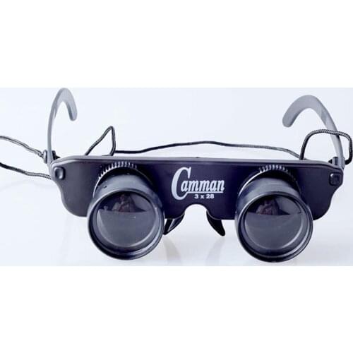 1PCS Fishing Glasses 1X-3X Magnifier Glasses Style Outdoor Fishing Optics Binoculars Telescope