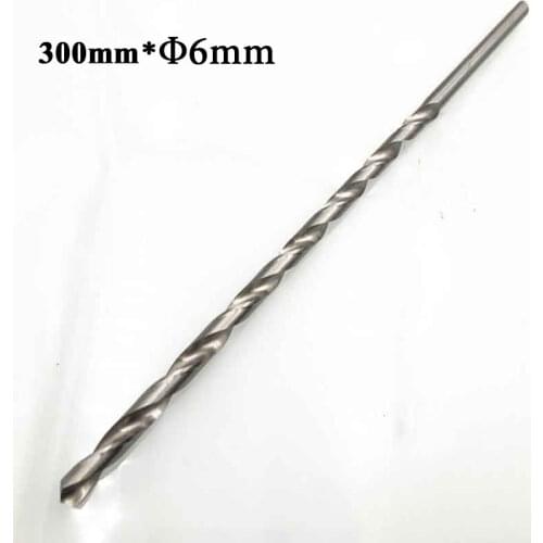 1pc Extra Long HSS Straight Shank Drill Bit For Woodworking Industrial Equipment