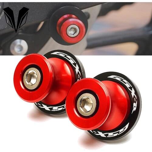 8mm Slider Stand Screws For Suzuki gsxr600 GSX-R 600 750/1000 1998-2021 Motorcycle Accessories CNC M8 Swingarm Bobbins Spools