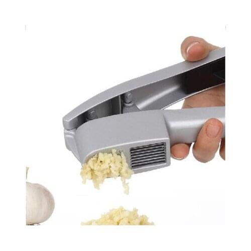 Aluminum Alloy Garlic Press Shredder Home Gadgets Garlic Crusher Chopper Garlic Slicer Cutter Vegetable Tool Kitchen Accessories