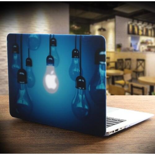 New Print Unique light bulb Laptop Case For MacBook Air Pro Retina 11 12 13 15 inch with Touch Bar + Keyboard Cover