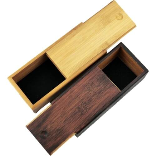 Fashion Handmade Bamboo Wooden Sunglasses Box Vintage Frame Hard Glasses Case for Men Women
