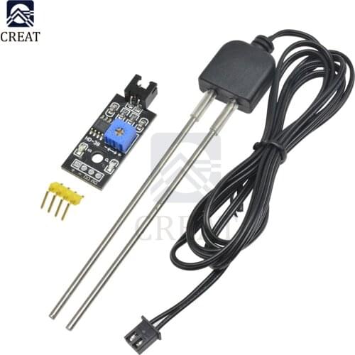 Soil Moisture Sensor and Soil Detector Module Soil Moisture Test Soil Humidity Test Corrosion Resistance Probe For Arduino