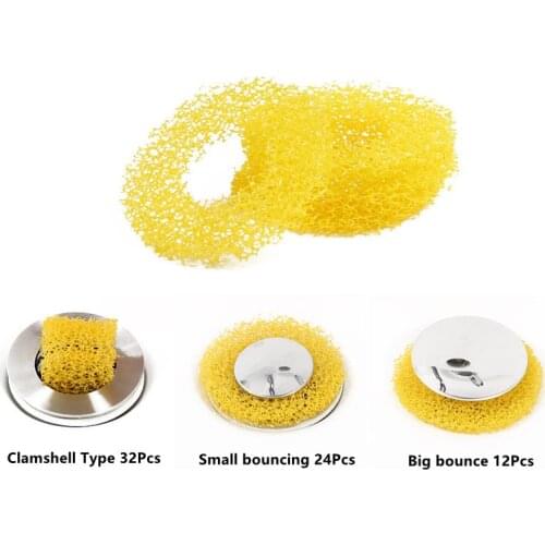 Bathroom Hair Sewer Filter Drain Cleaning Sponge Kitchen Sink Drain Filter Strainer Anti Clogging Floor Wig Removal Consumables
