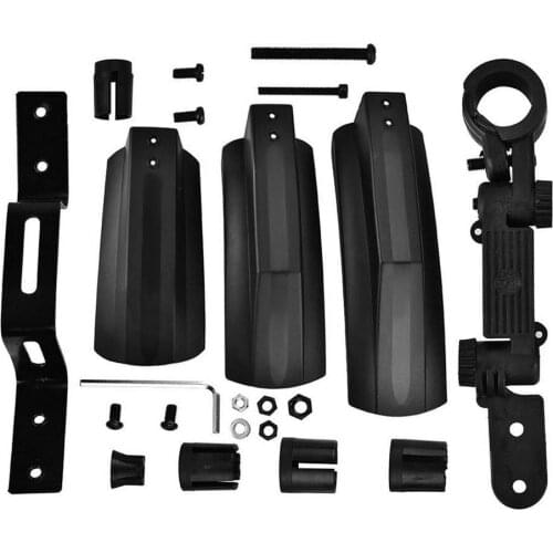 Snow Bicycle mudguard Fat bike Fender 2pcs Front Rear Mud Guard for 20 inch 26inch Fatbike MTB Bikes Cycling Bicycle Fenders