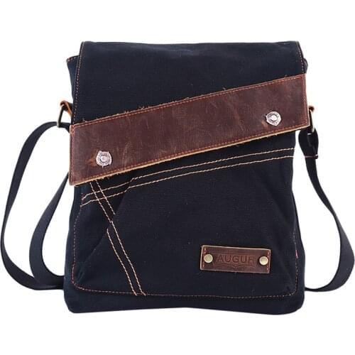 Men Bag Canvas Package Men Vintage Messenger Bag Leisure Shoulder Bag Crossbody Bag Man