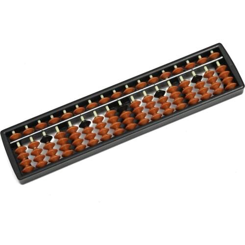 Chinese Traditional Educational Toys Math Toys 17 or 11 Digits Abacus Plastic Beads Kid School Learning Aids Tool brain develop