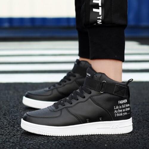 Fashion Autumn New Couple Shoes Mens Casual Shoes High Top Sneaker Women Men Shoes Non-slip Walking Shoe Zapatillas