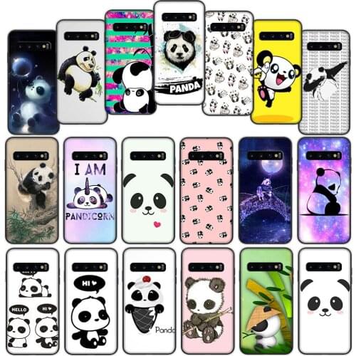 Cute Panda Soft Cover Case for Samsung Galaxy Note 10 20 Ultra S10 Plus S10e Lite