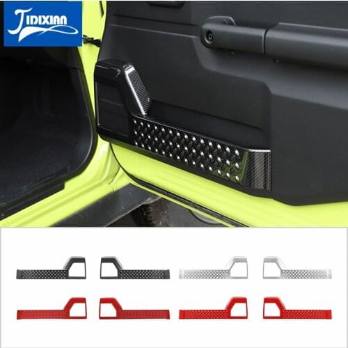 MOPAI Car Stickers for Suzuki Jimny JB74 2019+ Car Door Interior Storage Decoration Cover Accessories for Suzuki Jimny 2019
