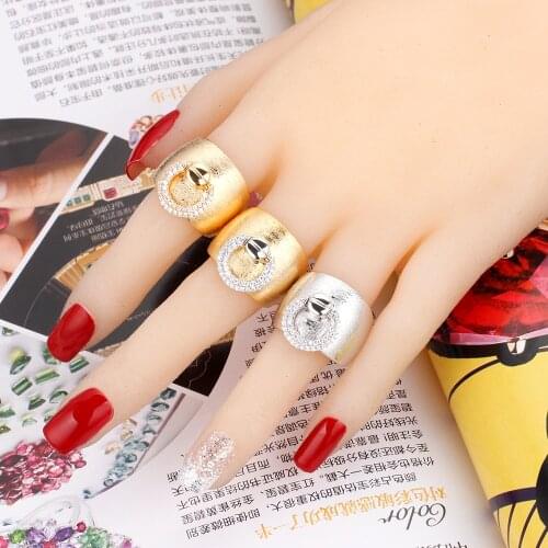 Bride Talk New Arrivals Women Fashion Ring For Wedding Party Cubic Zirconia High Quality Birthday Day Gift Bridal Rings Jewelry