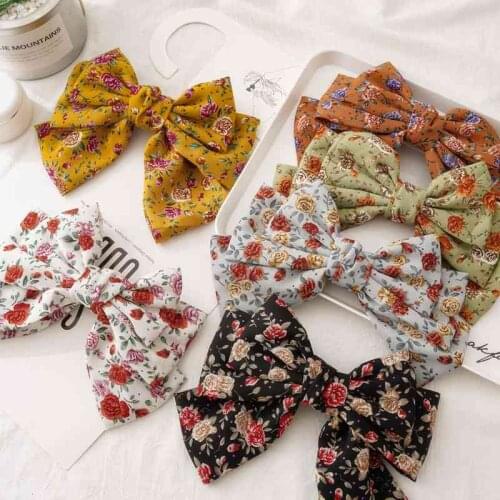 Japanese and Korean version of the new retro style hair ring girl tie hair rope large intestine hair ring Yiwu jewelry