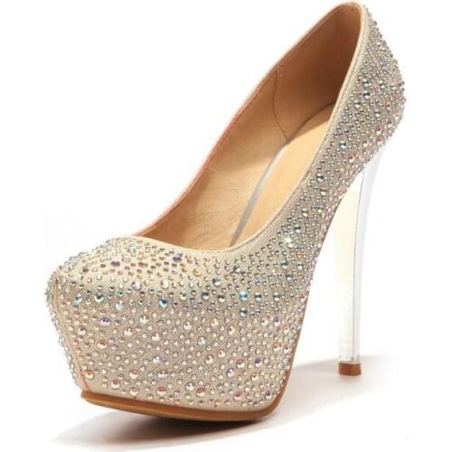 2018 new age season sexy high with fine with super small size 33 1817-48 club for womens shoes