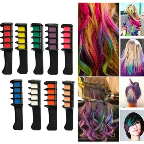 Disposable Temporary Hair Dyeing Bar Mini Hair Dyeing Comb Temporary Dyeing Hair Comb Disposable Dyeing Hair Comb