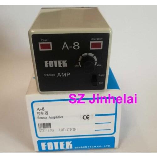 FOTEK A-8 Authentic original Photoelectric switch Sensor Amplifier