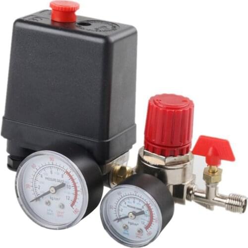 Pressure Switch Air Valve Manifold Compressor Control Regulator Gauges Inflators Auto Parts Maintenance Durable Drop Shipping