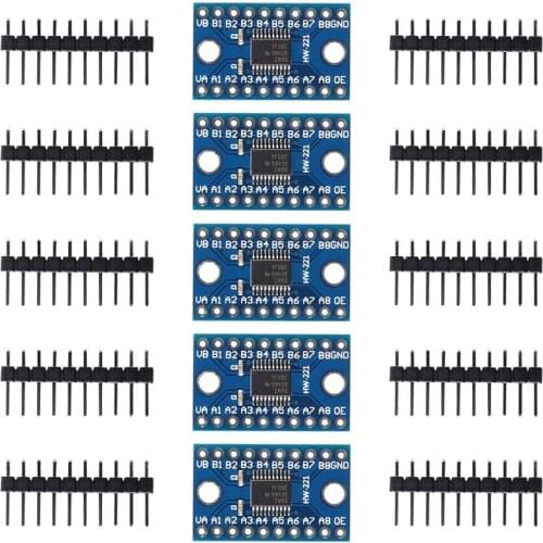 5pcs TXS0108E 8 Channel Logic Level Converter Bi-Directional High Speed Full Duplex Shifter 3.3V 5V for Arduino Raspberry Pi