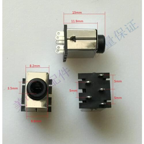5PCS)Headphone audio socket, 5-pin 5p jack, audio output connector, vertical 3.5mm