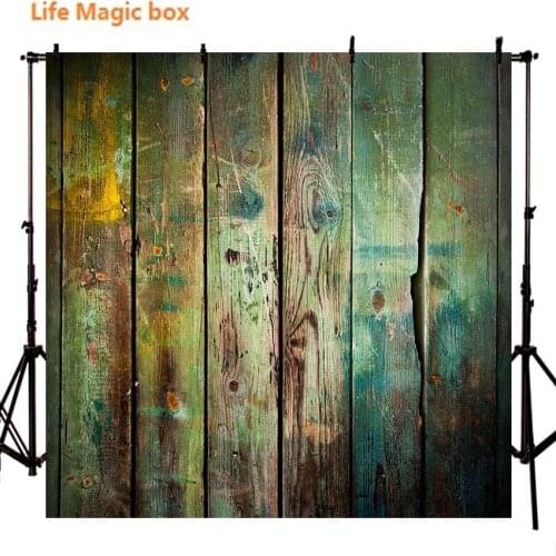 For Photography Photophone Thin Vinyl For Children Vertical Mottle Wooden Bred Foto-252