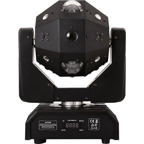 Wonderful 4in1 Effects Stage Lighting 24pcs LED Football Moving Head Spot Beam Light RG Laser for DJ Disco Dance Ball Party