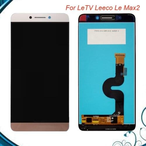 5.7" Tested Good For LeTV Leeco Le Max2 LCD Display X820 X823 X829 LCD Touch Screen Digitizer Assembly Free Shipping IN Stock