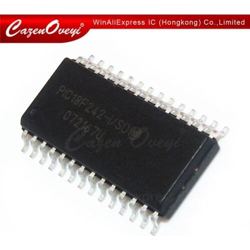 2pcs/lot PIC18F242-I/SO PIC18LF242-I/SO SOP-28 In Stock