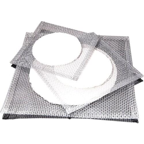 20pcs Asbestos Mesh Heat Insulation Network for Alcohol Lamp of High Temperature Resistant Heating Furnace Lab Consumables