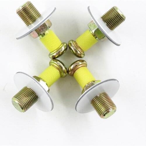 4 Pcs Car Door Touch Latch Striker Pin Screw Gaskets Bolts for Golf MK2 Passat B3 Jetta Polo Scirocco Seat Toledo 357 837 034