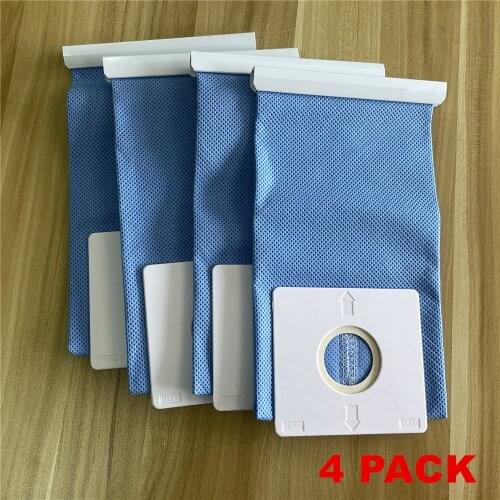 4 Pack Samsung Fabric BAG DJ69-00481B For Vacuum cleaner long term Dust filter bag