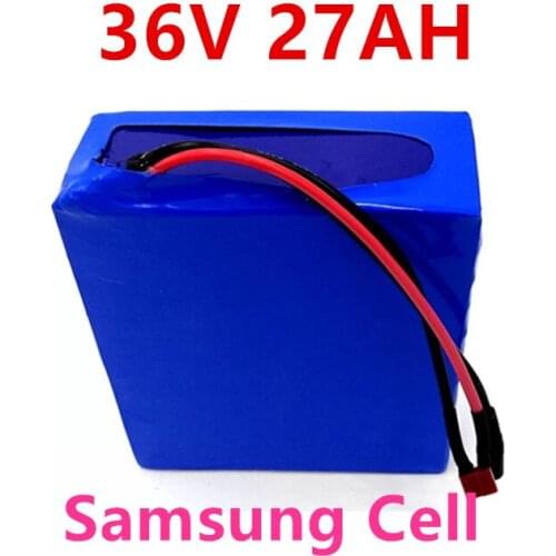 36v 27ah Sam sung llithium battery for E scooter 36 volt 27ah E bike batteria for Bafang/Tongsheng 500W 750W 1000W