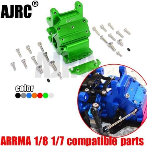 ARRMA 1/8 1/7 MOJAVE/TYPHON/SENTON/KRATON/OUTCAST/TALION is suitable for Aluminum alloy front and rear universal gearbox 310427