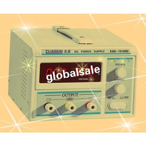 FREE SHIPPING New Digital KXN-15100D High-power Switching DC Power Supply, 0-15V Voltage Output,0-100A Current Output