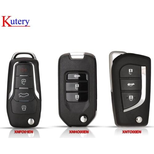 Kutery XNFO01EN,XNHO00EN,XNTO00EN Wireless For Ford (English Version) Compatible with VVDI2 and VVDI Key Tool