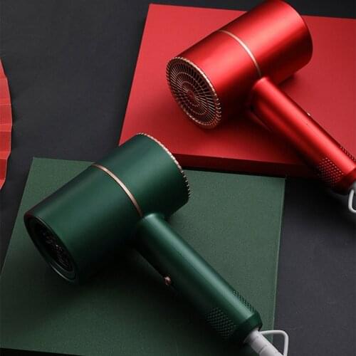 Mute Hair Dryer Negative Ion Hair Dryer Noise-reducing High-power Blue Light Anion For Household Appliances