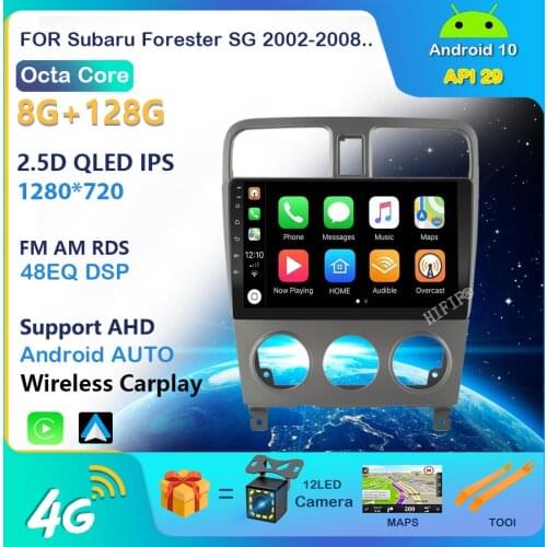 Carplay AI Voice Control 4GB+64GB DSP Android 10.0 For Mazda 5 2005-2010 Car Radio Multimedia Video Player Navigation GPS 2 din