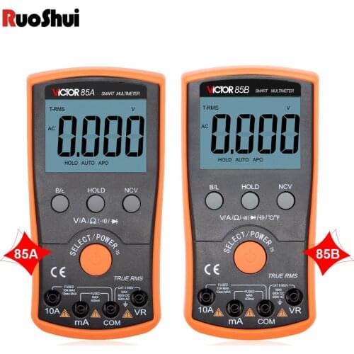 VICTOR Digital Multimeter AC/DC Transistor Tester Electrical NCV Test Meter Profesional Analog Auto Range Multimetro 85 Series