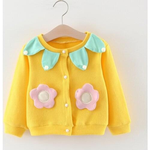 Baby Cardigan Baby Children Clothing Girls Knitted Cardigan Sweater Kid Spring Clothes Autumn Coat Cotton Sweater