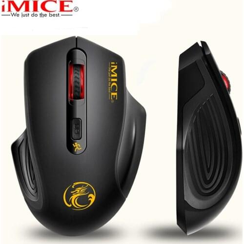 Ergonomics 2.4GHz Wireless Mouse USB 3.0 Receiver Optical Computer Mouse Power Saving Design Cordless Gaming Mice For PC Laptop
