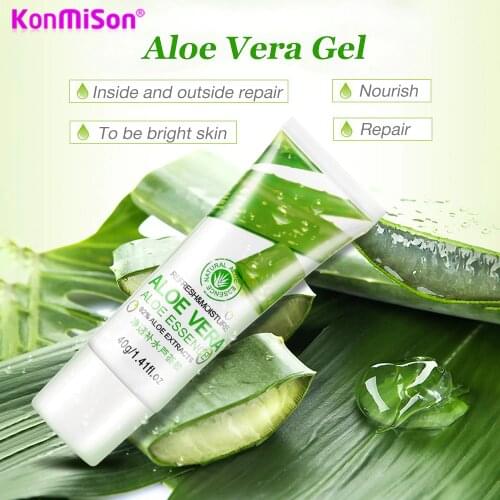 Konmison Aloe Vera Gel Face Moisturizer Anti Wrinkle Cream Acne Scar Skin Whitening Skin Care Sunscreen Acne Treatment Cosmetics