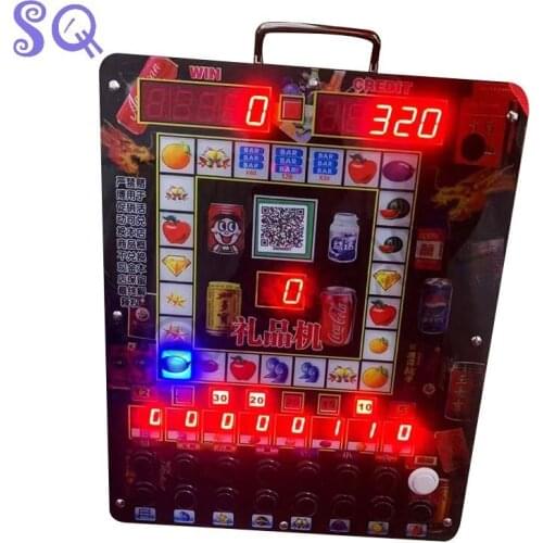 Gambling house slot machine fruit forest wall-mounted diy cabinet with adjustable winning rate horn button key Upper points