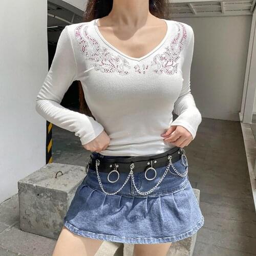 Ipretty Women's Knitted T-shirts