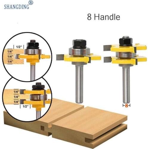 Sung Kim Tool 3 Tooth T Tenon Type Combine Knife 8 Handle Puzzle Knife Floor Knife