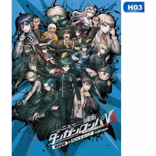 Cosplay Harajuku Anime Japanese Bedroom Decoration 2021 Wall Poster New Danganronpa V3 Decor Poster Wall Scroll