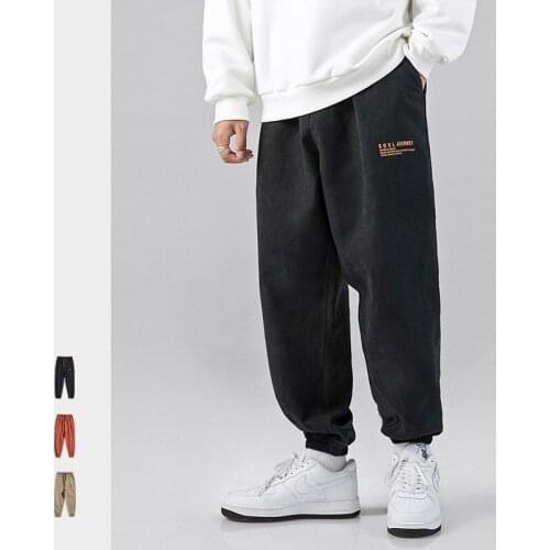 2020 Autumn Leggings Casual Pants Printing Loose Trend Sports Pants Mens Trousers Korean Version of Slim New Products Clothing