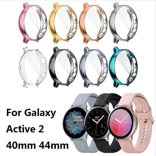 Soft silicone Original 20mm Strap case For Samsung Galaxy Watch Active 2 40/44mm / 3 41mm smartwatch wristband For active2 band