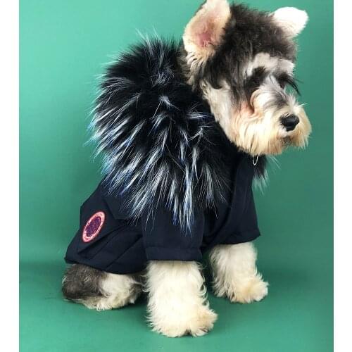 Dog Coats Winter Pet Dog Clothes for Small Dogs Pets Clothing French Bulldog Schnauzer Down Jacket Puppy Apparel Warm